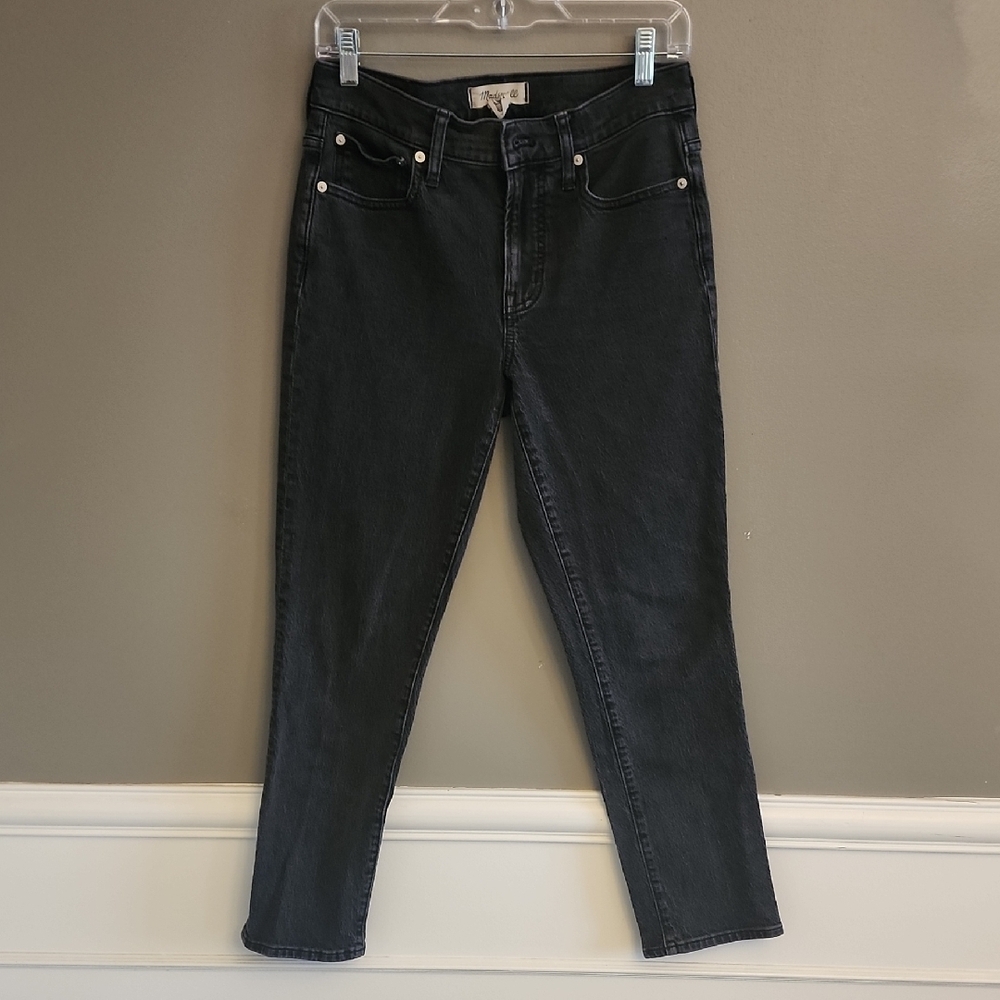 Madewell Women's Dark Gray Skinny Jeans